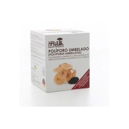Políporo Umbelado (Polyporus Umbellatus) + Vit. C, 60 cap. - Hawlik