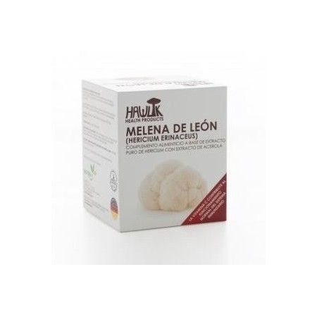 Melena de León (Hericium Erinaceus) + Vit. C, 60 cápsulas - Hawlik - antigua imagen