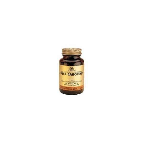 Beta Caroteno Oceánico 100% Natural 7 mg, 60 cápsulas - Solgar