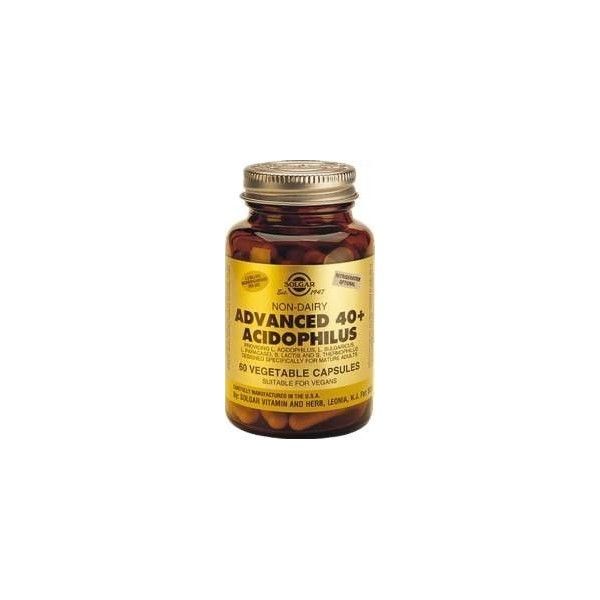 40+ Acidophilus Avanzado, 60 cápsulas - Solgar
