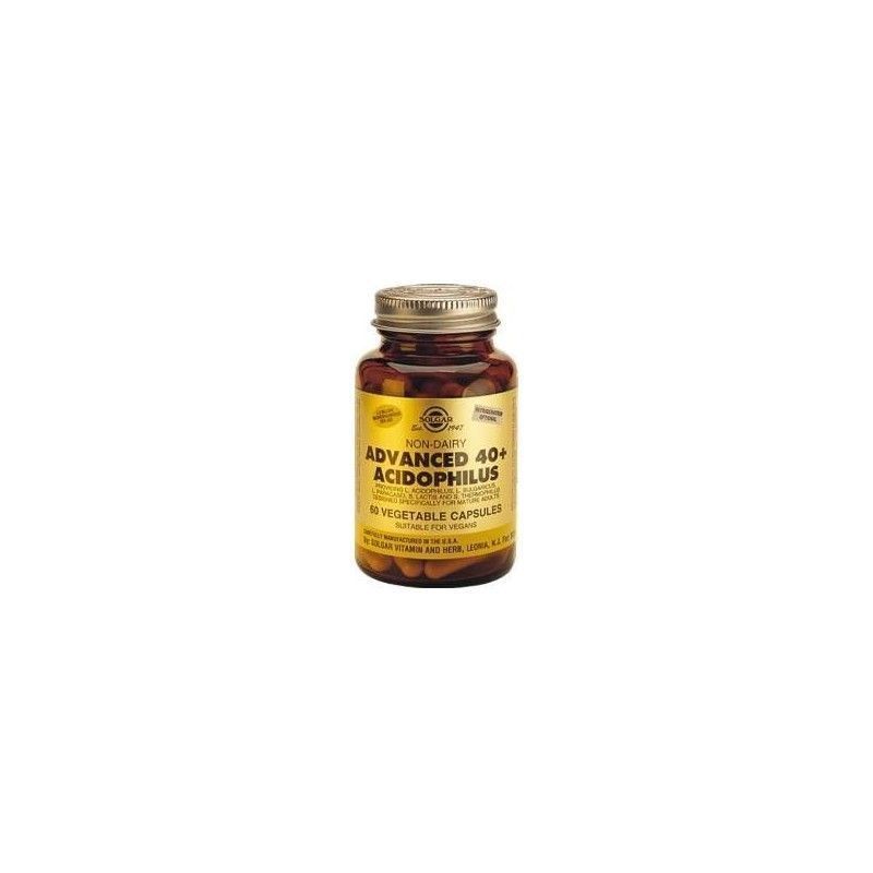 40+ Acidophilus Avanzado, 60 cápsulas - Solgar