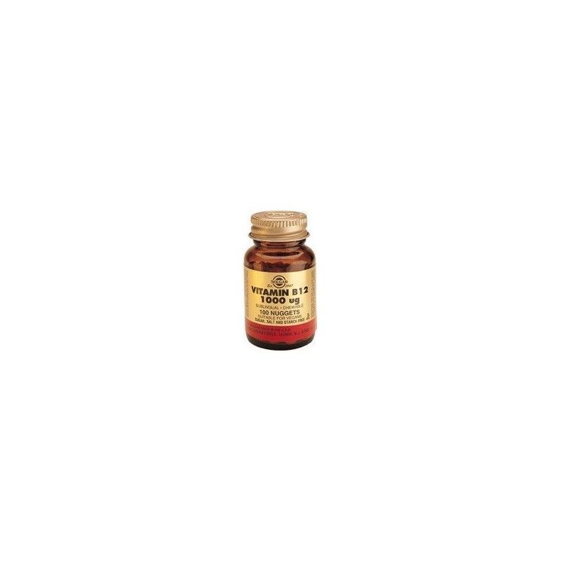 Vitamina B12 1000 &mu;g (Cianocobalamina), 100 comp. - Solgar  