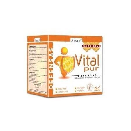 Jalea Real Defensas Vital Pur, 20 viales - Drasanvi