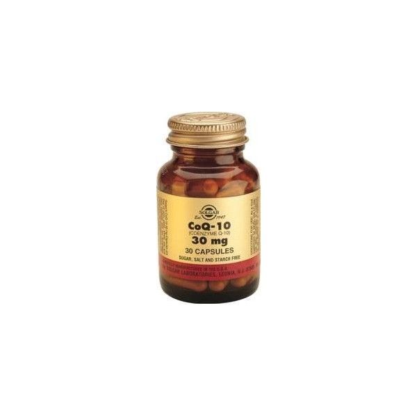 Coenzima Q-10, 30 mg, 60 cápsulas vegetales - Solgar