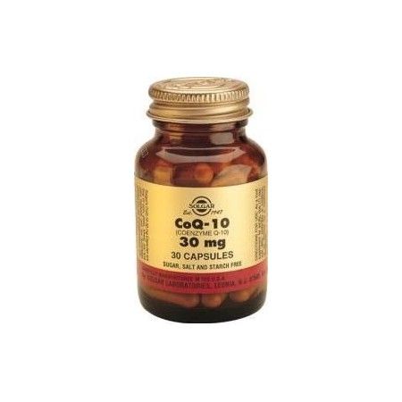 Coenzima Q-10, 30 mg, 60 cápsulas vegetales - Solgar