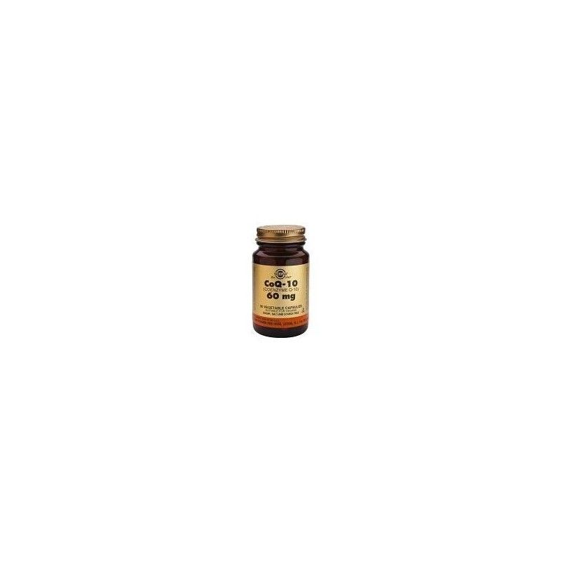 Coenzima Co Q-10, 60 mg, 30 cápsulas vegetales - Solgar