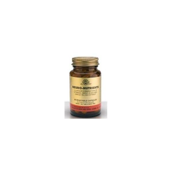 Neuro Nutrientes, 30 cápsulas - Solgar