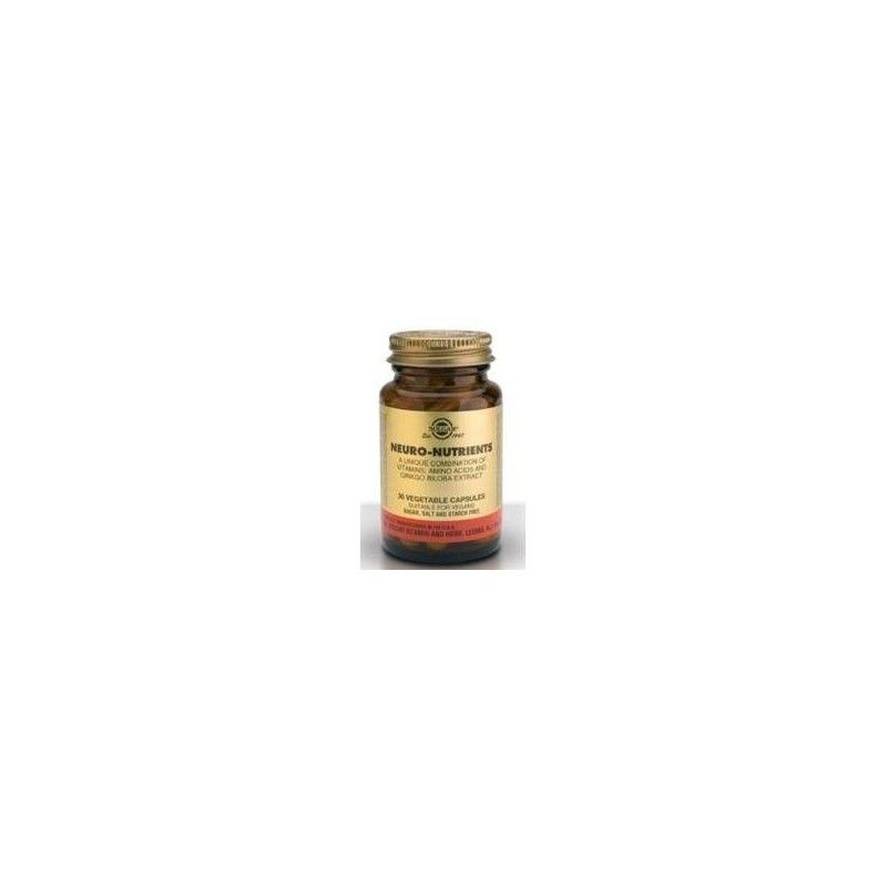 Neuro Nutrientes, 30 cápsulas - Solgar