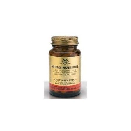 Neuro Nutrientes, 30 cápsulas - Solgar