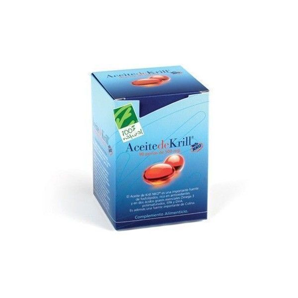 Aceite de Krill NKO, 90 perlas - 100% Natural