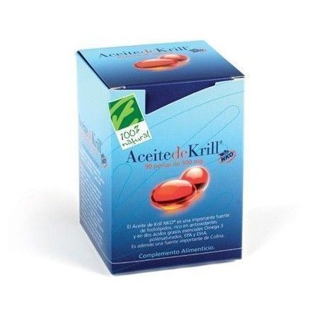 Aceite de Krill NKO, 90 perlas - 100% Natural