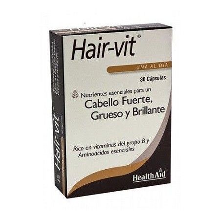 Hair-Vit, 30 cápsulas - Health Aid