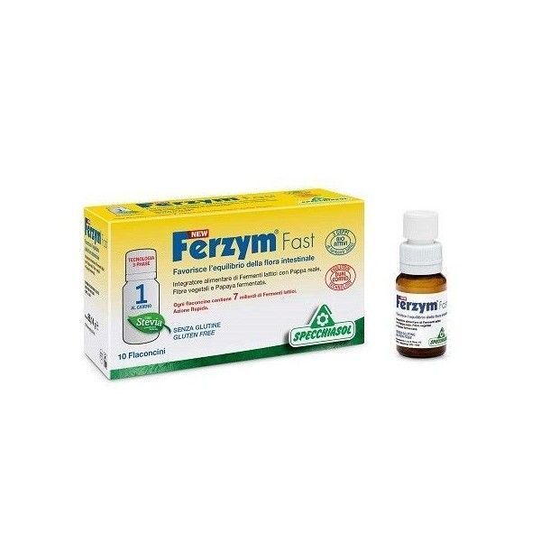 Ferzym Fast, 10 viales - Specchiasol