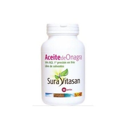 Aceite de Onagra, 500 mg, 90 perlas - Sura Vitasan