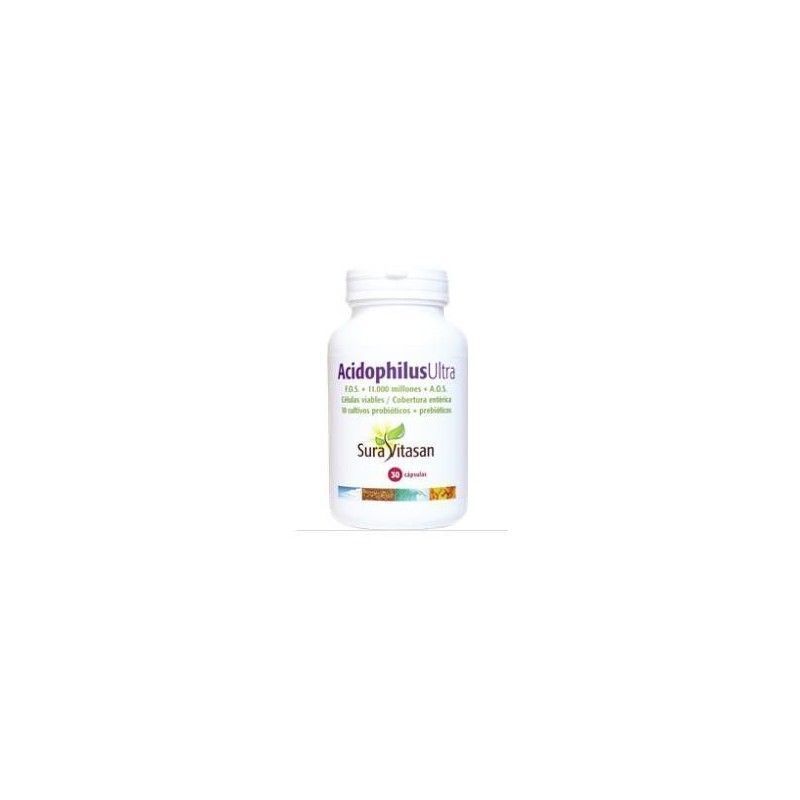 Acidophilus Ultra, 30 cápsulas - Sura Vitasan