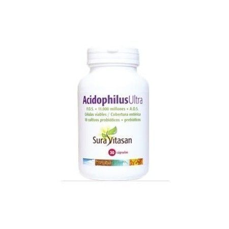 Acidophilus Ultra, 30 cápsulas - Sura Vitasan