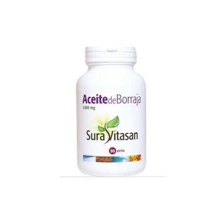 Aceite de Borraja, 1000 mg, 90 perlas - Sura Vitasan