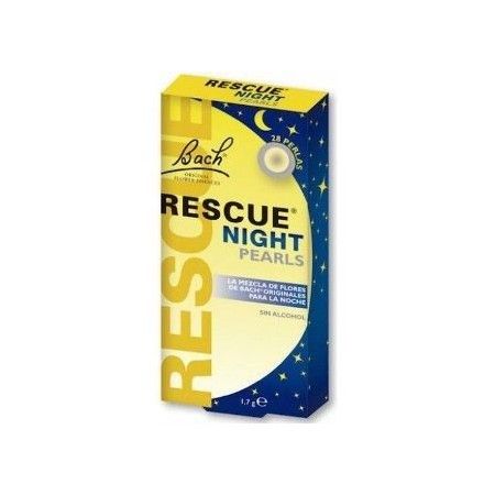 RESCUE NIGHT PEARLS, 28 Perlas - Flores de Dr. Bach Originales