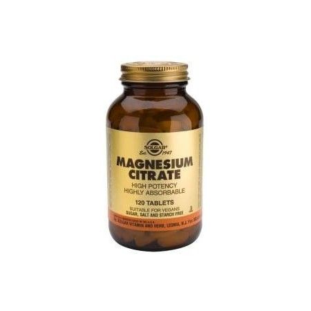 Citrato de Magnesio, 60 comprimidos - Solgar