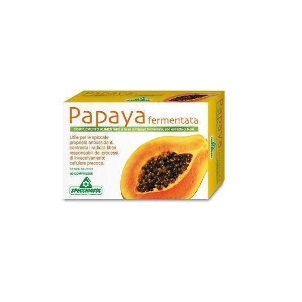 Papaya Fermentada, 30 comprimidos - Specchiasol