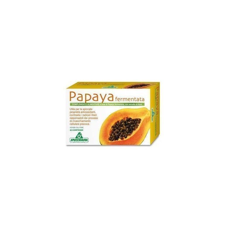 Papaya Fermentada, 30 comprimidos - Specchiasol