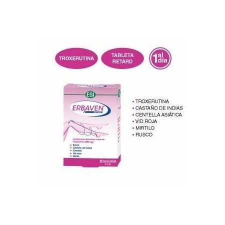 Erbaven Retard, 30 comprimidos - Esi - Trepat Diet