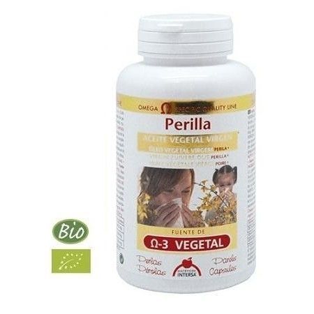 Aceite Vegetal Virgen de Perilla BIO, 120 perlas - Intersa