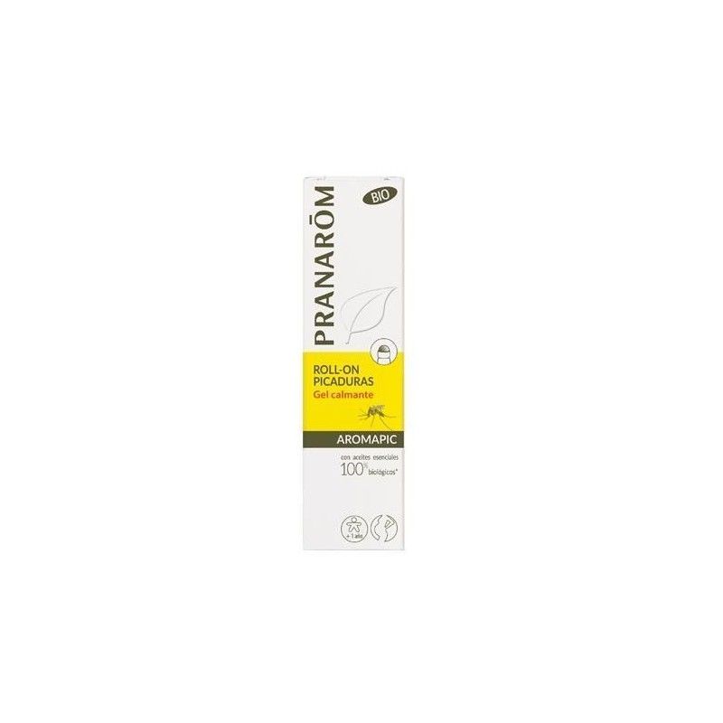 Aromapic Picaduras Gel Calmante BIO, Roll-On 15 ml - Pranarom