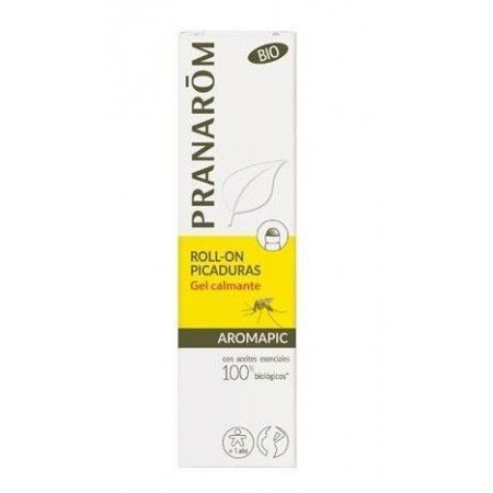 Aromapic Picaduras Gel Calmante BIO, Roll-On 15 ml - Pranarom