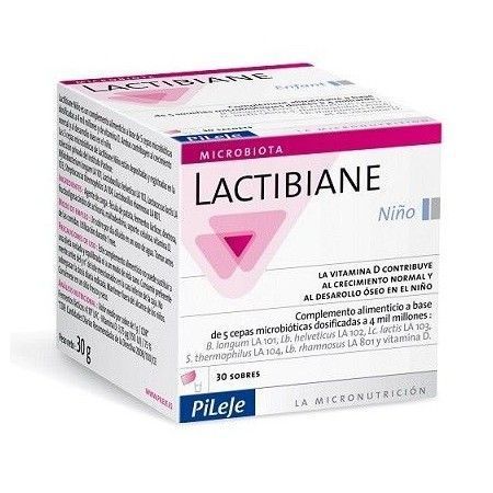 Lactibiane Enfant (Niños), 30 sobres - Pileje