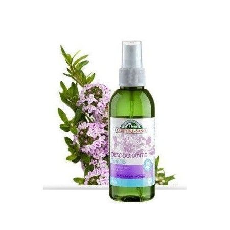 Desodorante Tomillo Spray, 150 ml - Corpore Sano