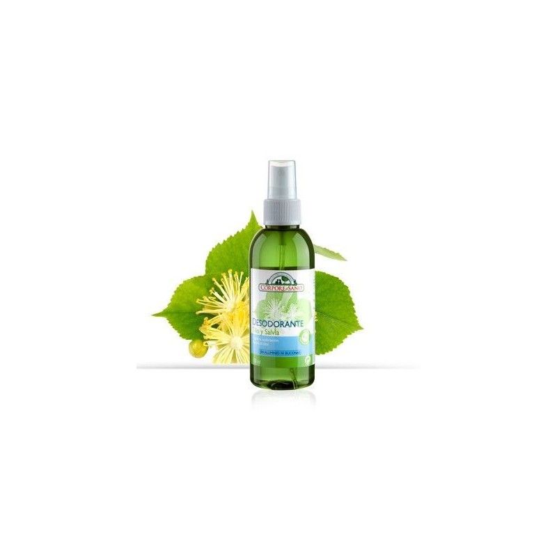Desodorante Tilo y Salvia Spray, 150 ml - Corpore Sano