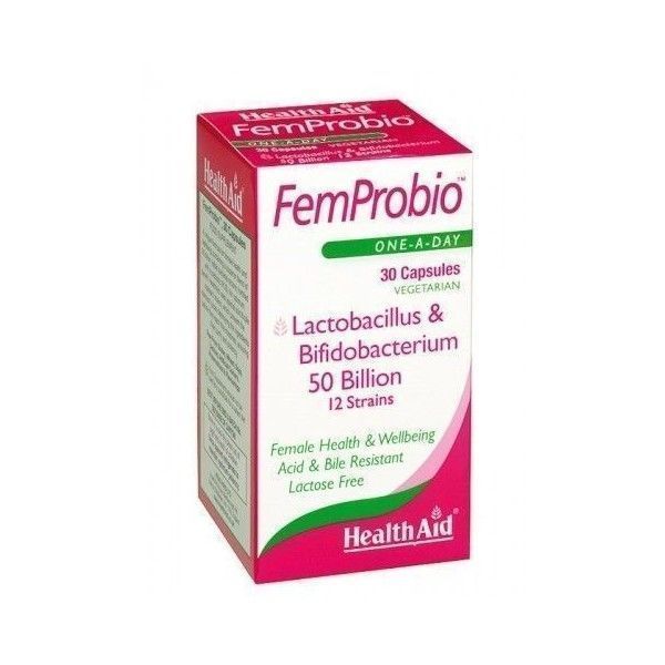 FemProbio (50.000 millones), 30 cápsulas - Health Aid