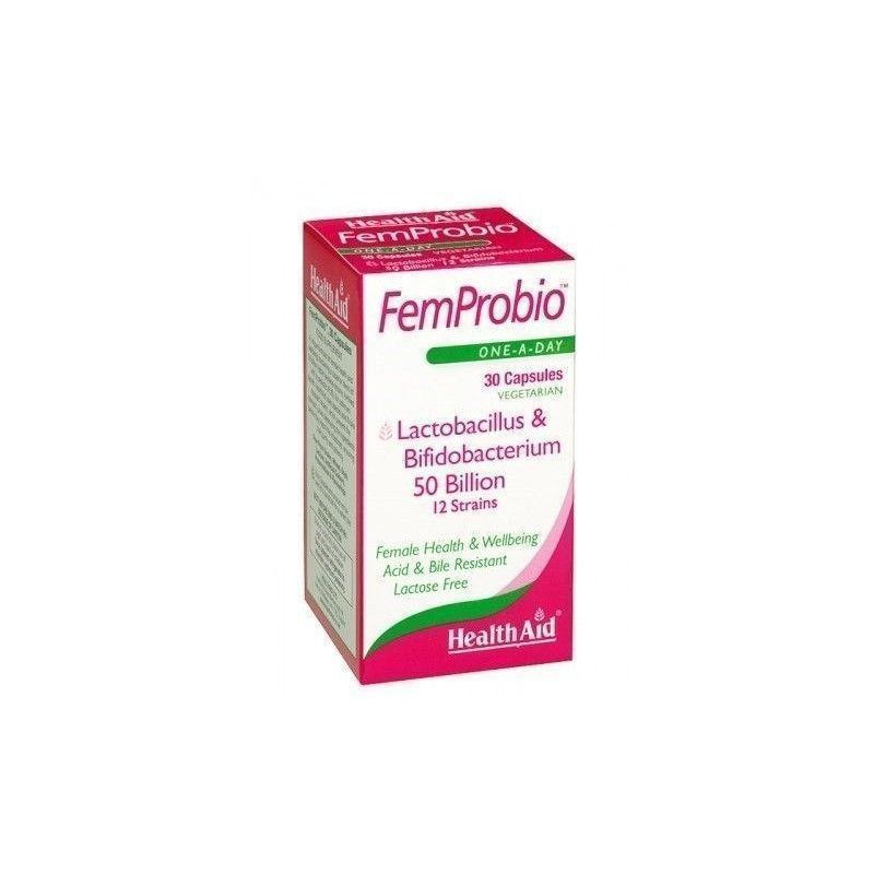 FemProbio (50.000 millones), 30 cápsulas - Health Aid