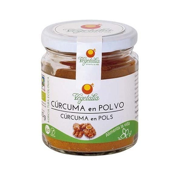 Cúrcuma en Polvo Bio, 80 g - Vegetalia