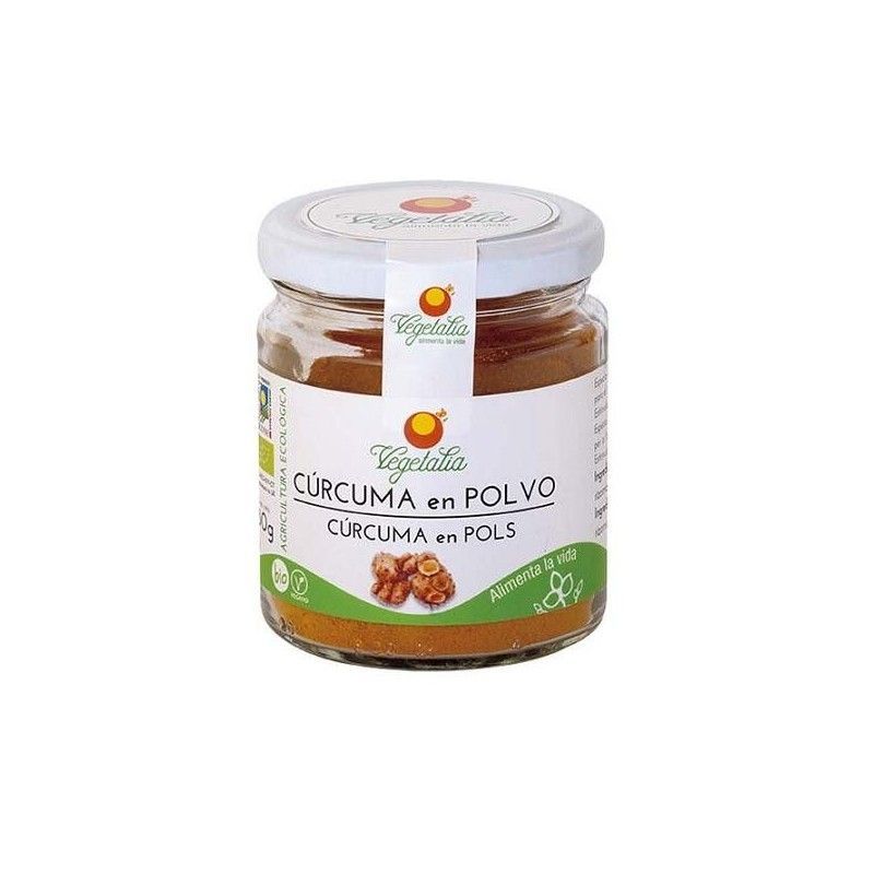 Cúrcuma en Polvo Bio, 80 g - Vegetalia