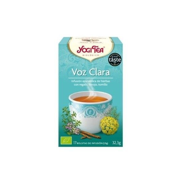  Voz Clara BIO, 17 bolsitas - Yogi Tea