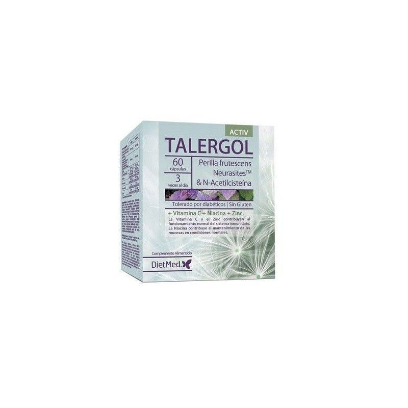 Talergol, 60 cápsulas - DietMed
