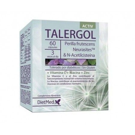 Talergol, 60 cápsulas - DietMed