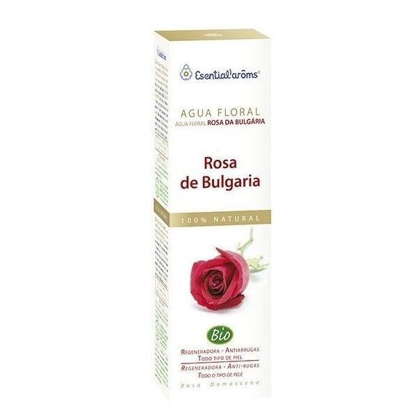 Antiguo envase Agua Floral Rosa de Bulgaria BIO, 100 ml - Esential Aroms