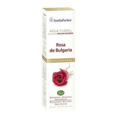 Antiguo envase Agua Floral Rosa de Bulgaria BIO, 100 ml - Esential Aroms