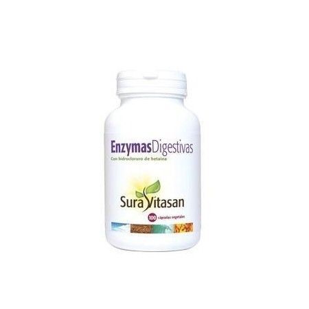 Enzymas Digestivas, 100 cápsulas - Sura Vitasan