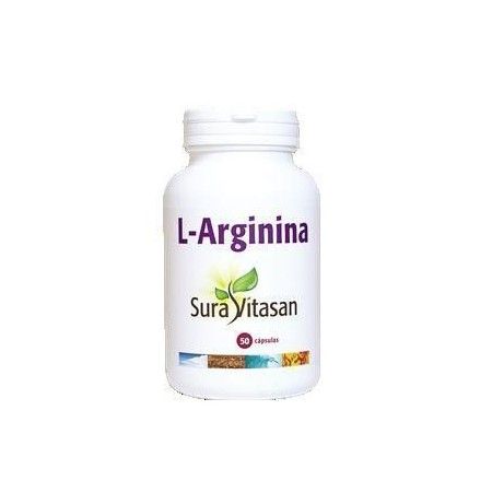 L-Arginina 500 mg, 50 cápsulas - Sura Vitasan