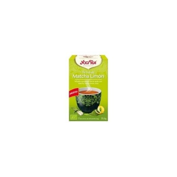 Té Verde Matcha Limón, 17 filtros - Yogi Tea