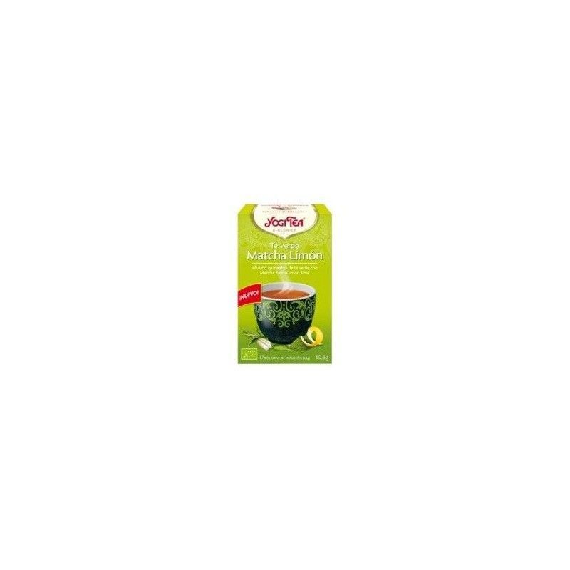 Té Verde Matcha Limón, 17 filtros - Yogi Tea