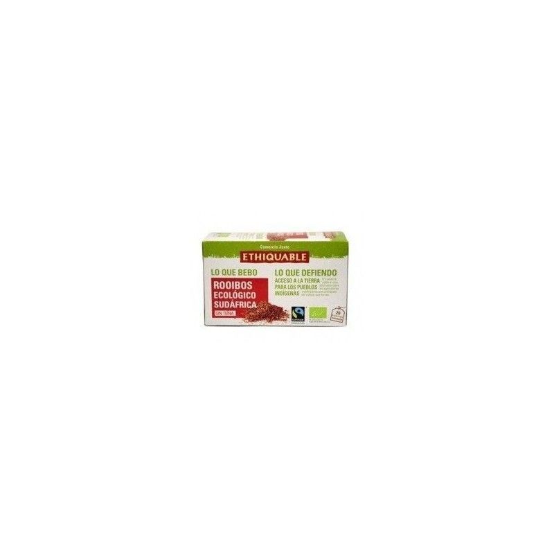 Rooibos Ecológico de Sudáfrica, 20 filtros - Comercio Justo