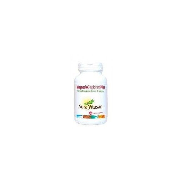 Magnesio Bisglicinato Plus, 120 cápsulas - Sura Vitasan