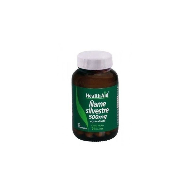 Ñame Silvestre (Dioscorea Villosa) 500 mg, 60 comprimidos - Health Aid