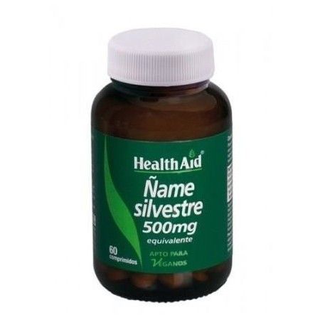 Ñame Silvestre (Dioscorea Villosa) 500 mg, 60 comprimidos - Health Aid