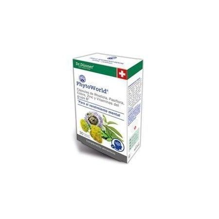 PhytoWorld Rhodiola Pasiflora, 30 cápsulas - Dr. Dunner